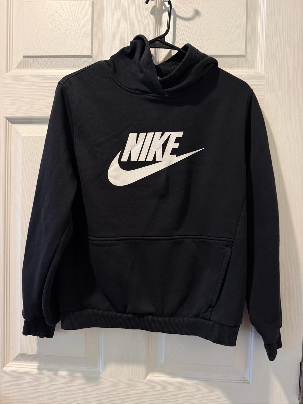 Nike Black Pullover with White Swoosh Tag